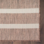 Nourison Home Positano Natural Ivory 9' x 12' Area Rug - Easy Clean, Non Shedding, Bed Room, Living Room, Dining Room, Kitchen (9' x 12')