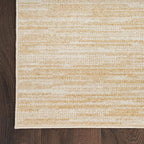 Nourison Home Nourison Essentials Ivory Gold 10' x 14' Area Rug - Easy Clean, Non Shedding, Bed Room, Living Room, Dining Room, Kitchen (10' x 14')