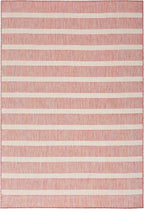 Nourison Home Positano Rainbow Ivory 7' x 10' Area Rug - Easy Clean, Non Shedding, Bed Room, Living Room, Dining Room, Kitchen (7' x 10')