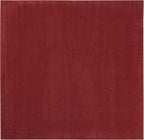 Nourison Home Nourison Essentials Brick Red 7' x Square Area Rug - Easy Clean, Non Shedding, Bed Room, Living Room, Dining Room, Kitchen (7' x Square)