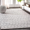 JONATHAN Y Boho Vintage Diamond Cream/Gray Indoor Area Rug 12X15 ft, Moroccan Hype for Living Room, Bedroom, Kitchen, Office, Easy-Cleaning, High Traffic, Pet-Friendly, Non-Shedding (MOH101B-15)