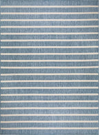 Nourison Home Positano Navy Ivory 8' x 10' Area Rug - Easy Clean, Non Shedding, Bed Room, Living Room, Dining Room, Kitchen (8' x 10')