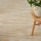 Nourison Home Nourison Essentials Ivory Gold 10' x 14' Area Rug - Easy Clean, Non Shedding, Bed Room, Living Room, Dining Room, Kitchen (10' x 14')