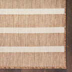 Nourison Home Positano Jute Ivory 8' x 10' Area Rug - Easy Clean, Non Shedding, Bed Room, Living Room, Dining Room, Kitchen (8' x 10')