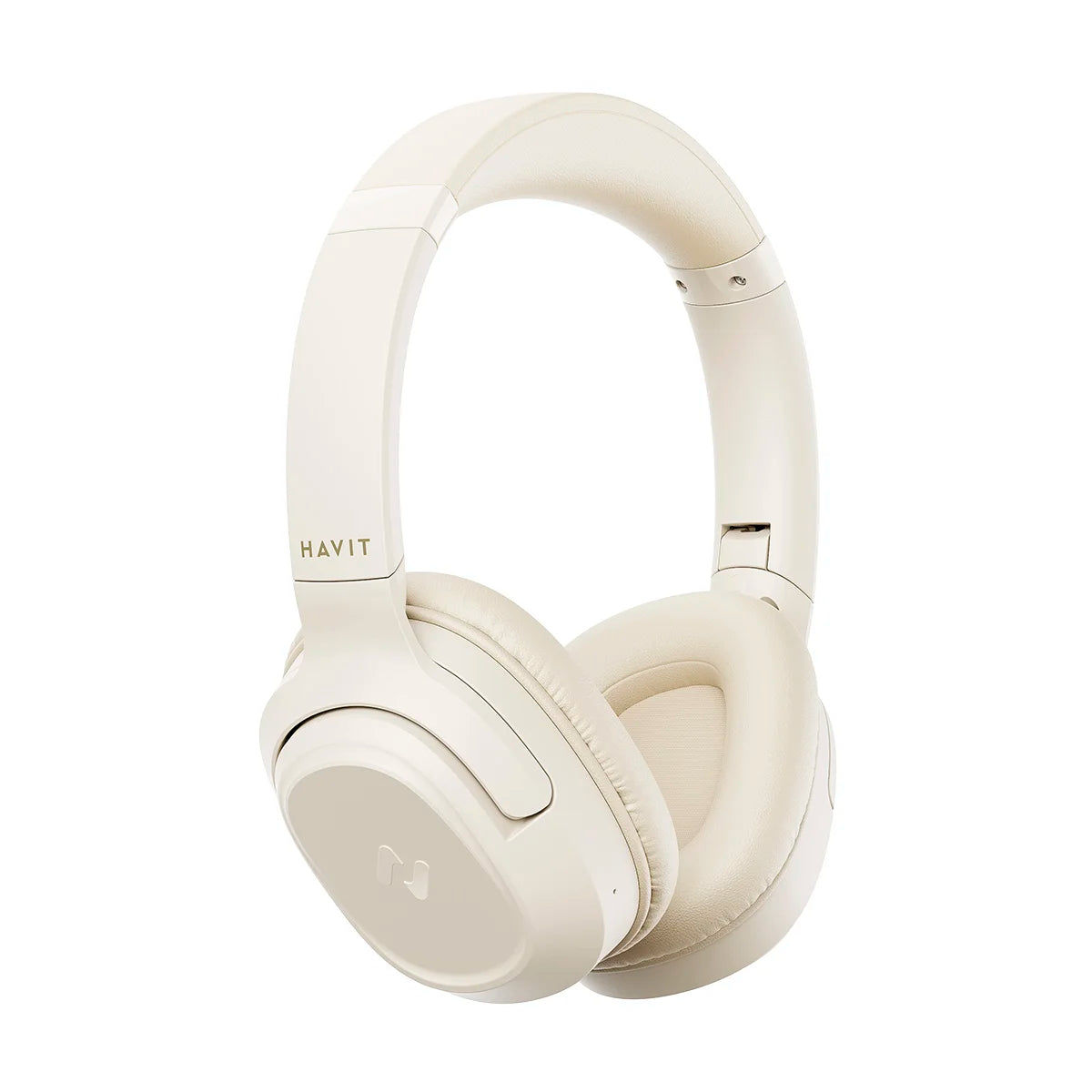 Headphone Bluetooth Havit H612BT Beige/Branco