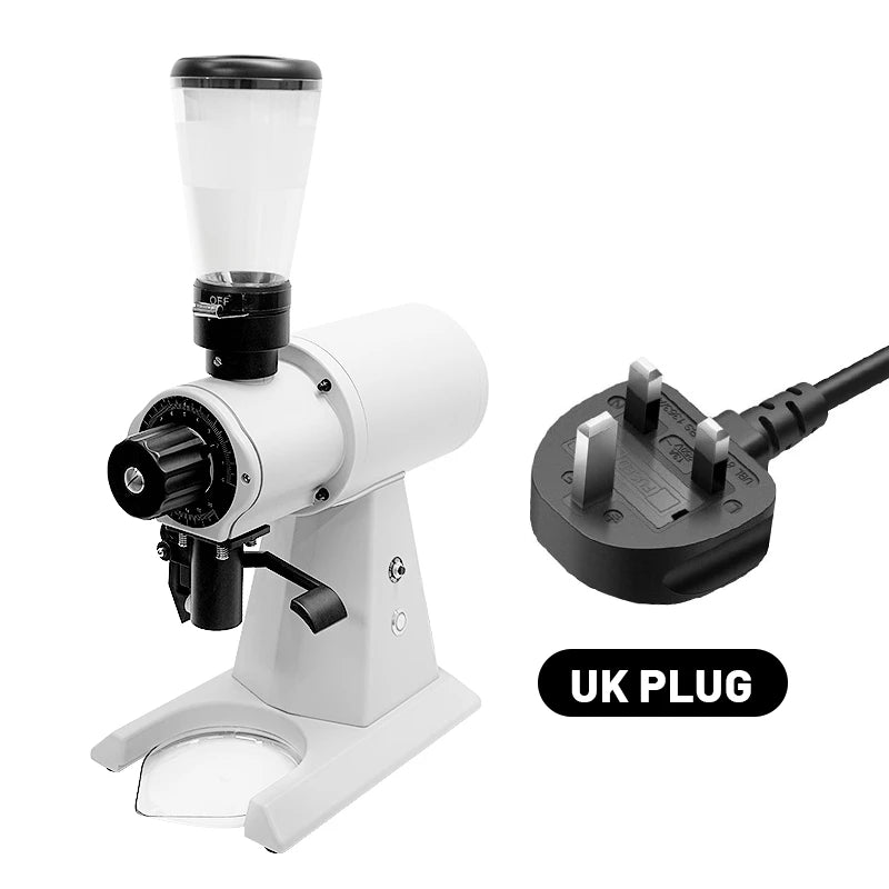 Automatic 98mm Electric Grinder Single Dose Espresso Titanium Flat Burrs Coffee Bean Grinder Commercial Electric Coffee Grinder