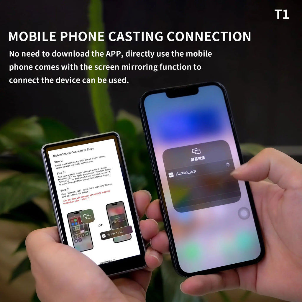 Magnetic Phone Vlog Monitor