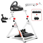 GTPLAYER Sim Racing Cockpit, Shifter Mount for Logitech G29/G920/G923, Thrustmaster T330TS, Pedals Not Included