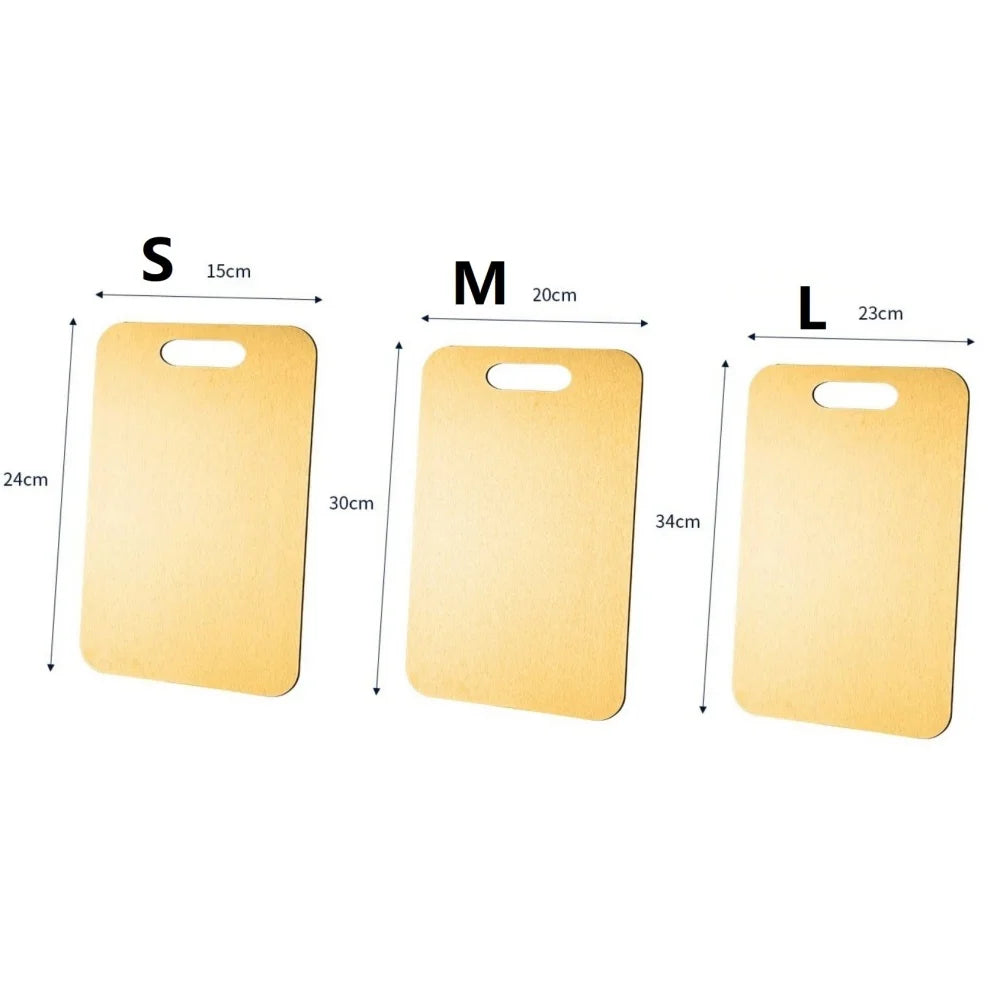 Kitchen Stainless Steel Chopping Board, Suitable for Cutting Meat, Fruits and Minced Meat, Anti-Slip and Dishwasher Safe