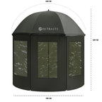 Fishing Umbrella Fish Tent Waterproof Alpha 240 cm FULL WITH WATERPROOF BOXES 240 cm