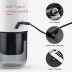 Portable USB Rechargeable Espresso Coffee Maker 17Bar Pressure For Travel Outdoor Car Compatible With Capsules/Ground Coffee