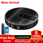 Robot Vacuum Cleaner & Wet Mop Combo LIECTROUX N7S-U,Smart Mapping,WiFi App,4KPa,Brushless Motor,Ideal for Pet Hair,Carpet,Floor
