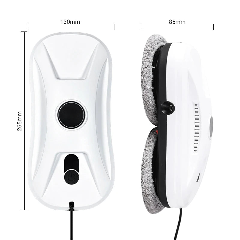Ultra-Light Window Cleaner Robot Automatic Double Spray Water Intelligent Ultra-Thin Wipe Wash High-Rise Window Glass