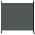 WOLTU Folding Screen 180x177cm Room Divider Free-standing Privacy Screen for Offices Balconies Bedrooms Gardens Terraces