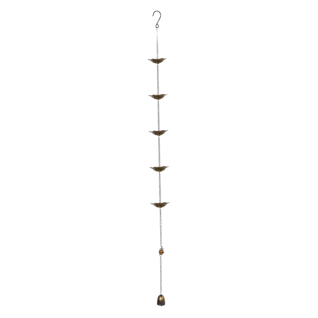 3.3ft Rain Chain Garden Decor Outside Outside Gutter Downspout in Summer Park Embellishment Gutters Downspout Downspout Chain