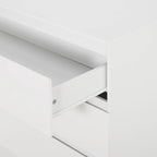 WOLTU 3-Drawer Chest Storage Cabinet Bedroom Wardrobe Sideboard Particleboard Bedside Table for Living Room Study Bedroom