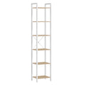 VASAGLE 6-Tier Bookshelf, Bookcase, Shelving Unit, for Office, Study, Living Room, Bedroom, 30 x 40 x 187.5 cm, Industrial