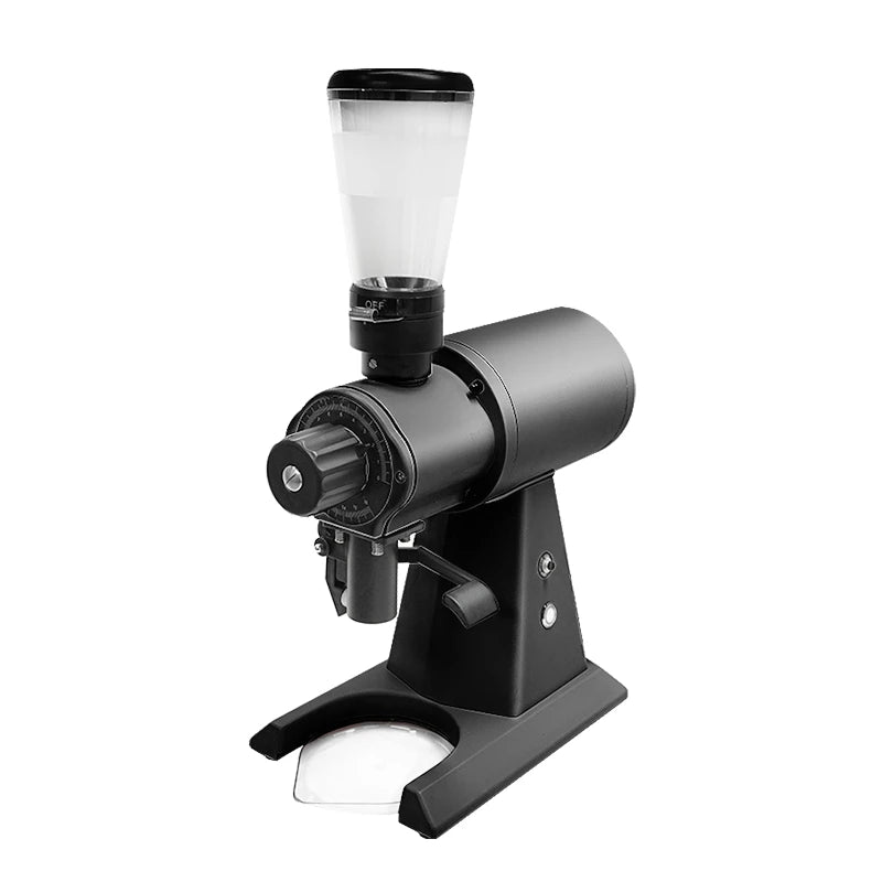 Automatic 98mm Electric Grinder Single Dose Espresso Titanium Flat Burrs Coffee Bean Grinder Commercial Electric Coffee Grinder