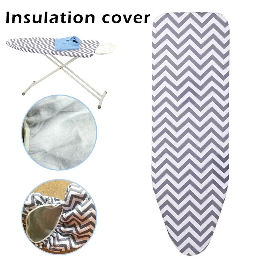 Heat-Resistant Ironing Board Cover, Protect Clothes and Board from Dust, Ideal for Family Ironing