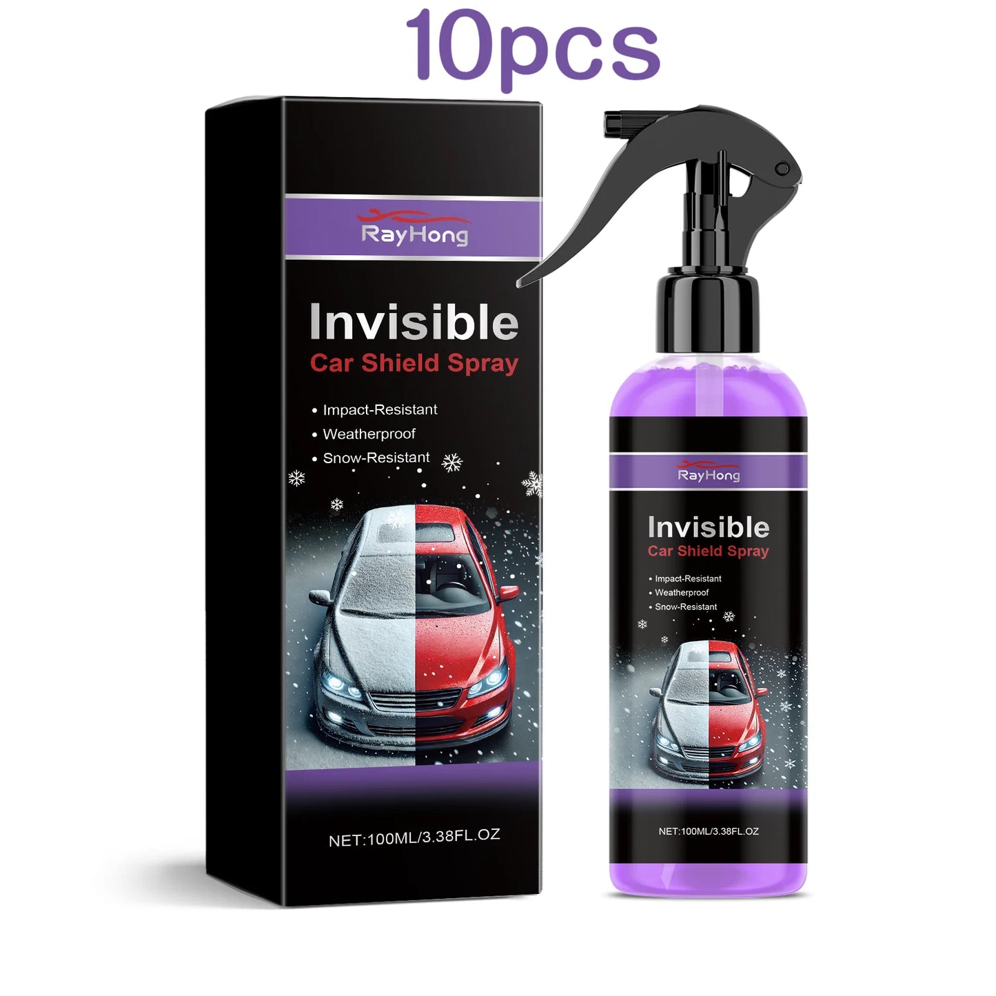 Rayhong 100ml Invisible Car Shield Repair Spray Car Coating Protection Scratch Remove Rapid Car Wax Polish Ceramic Coating Spray