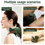 Bionic Neck Shoulder Massager Multifunctional 3-Level Cervical Massage Electric Heating Kneading Muscles Massage  Neck Waist Leg