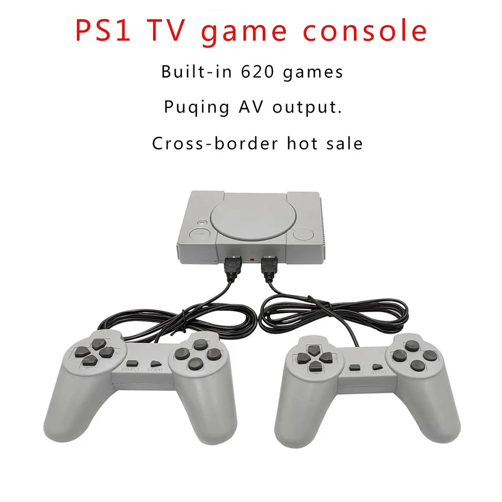 Classic Mini TV Video Plug and Play Game Console, 2 Controllers, TV Out, AV Cable, Game Box, Gift