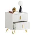 SoBuy FBT115 2 drawer bedside table for box spring bed sofa table side table table phone table bedside cabinet