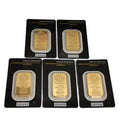 New 24K Gold Plated Swiss 1 OZ  Argor-Heraeus Gold Bar Replica Gold Bullion Gold Coin Gifts Coin Bullion Collection