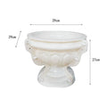 European Flowerpot Mold Tabletop DIY Crafts Concrete Cement Plant Pot Planter Making Mold Handcraft Garden Supplies