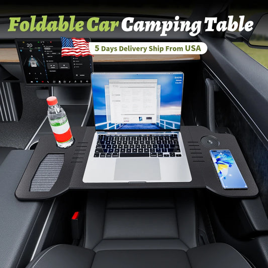 Portable Car Laptop & Food Tray Desk for Tesla Model 3 / Y