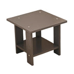Simple Bedside Table Wooden Double Layers Solid Wood Nightstands Night Table For Table Sofa Side Table Home Furniture