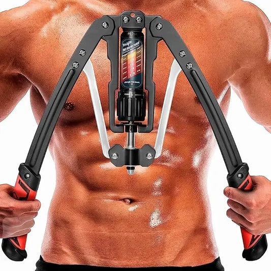 Adjustable Hydraulic Arm Exerciser - 22-440lbs Resistance Strength Trainer | AlluCanFind