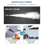 220VCommercial Household 3000W Steam Cleaner Adjusted Function Air Conditioning Kitchen Hood Car Steaming Cleaner Alkaline Clean