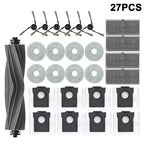 For Dreame L40 ultra / X40 Ultra Robot Vacuum Accessories Dust Bags Mop Main Side Brushes Cloths HEPA Filters Spare Parts
