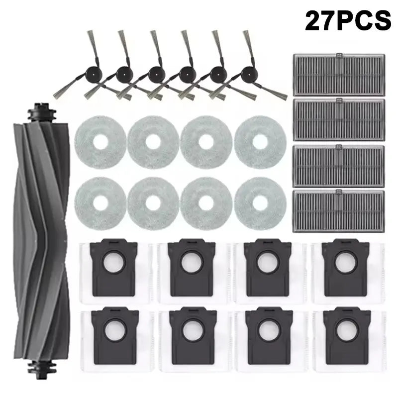 For Dreame L40 ultra / X40 Ultra Robot Vacuum Accessories Dust Bags Mop Main Side Brushes Cloths HEPA Filters Spare Parts
