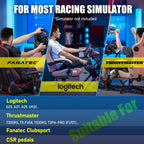 GTPLAYER Sim Racing Cockpit, Shifter Mount for Logitech G29/G920/G923, Thrustmaster T330TS, Pedals Not Included
