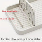 Kitchen Counter Spoon Rack - Pot Lid Rack and Spoon Rack - Multi-Purpose Small Tools to Keep the Countertop Clean - Silicone Rac