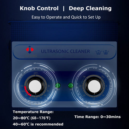 30L Ultrasonic Cleaner 40kHz Ultrasound Bath Heated Ultrasonic Cleaning Machine for Carburetor,Jewellery,Tools,Auto Parts etc