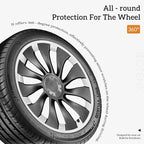 21 Inch Wheel Hub Protection For Tesla Model Y 2020-2024 Performance Rim Patch Protectors ABS Wheel Covers hubcaps
