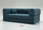 EU warehouse 2025 washable corduroy modular compression sofa 200 cm sleeper sofa bed for living room furniture