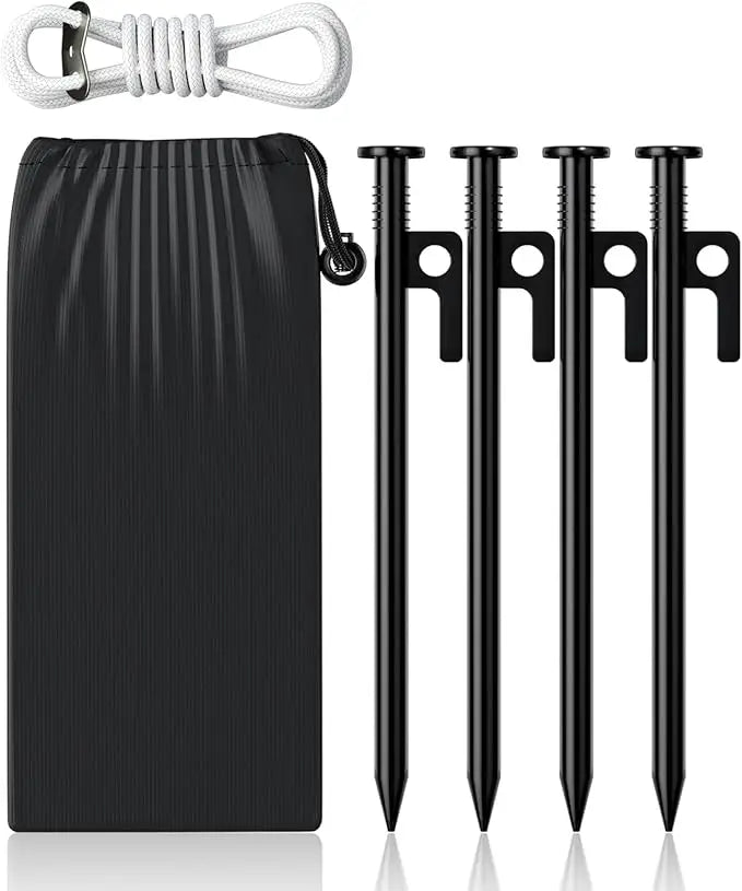 8-Foot SPF 50+ Sun & Rain Canopy Umbrella - for Camping, Beach, Sports, Blue | AlluCanFind