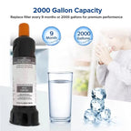 Activated Carbon Refrigerator Water Filter Replacement for ICE2 F2WC9I
