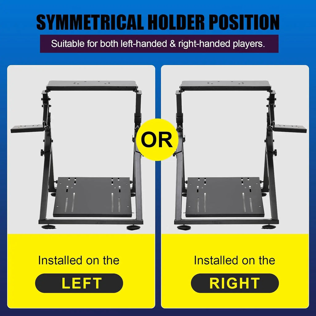 GTPLAYER Sim Racing Cockpit, Shifter Mount for Logitech G29/G920/G923, Thrustmaster T330TS, Pedals Not Included