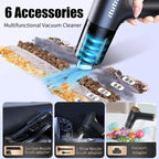 SZUK Powerful Vacuum Cleaner 780000PA Mini Cordless Portable Car Vacuum Cleaner for Home Appliance Handheld Blower Car Cleaner