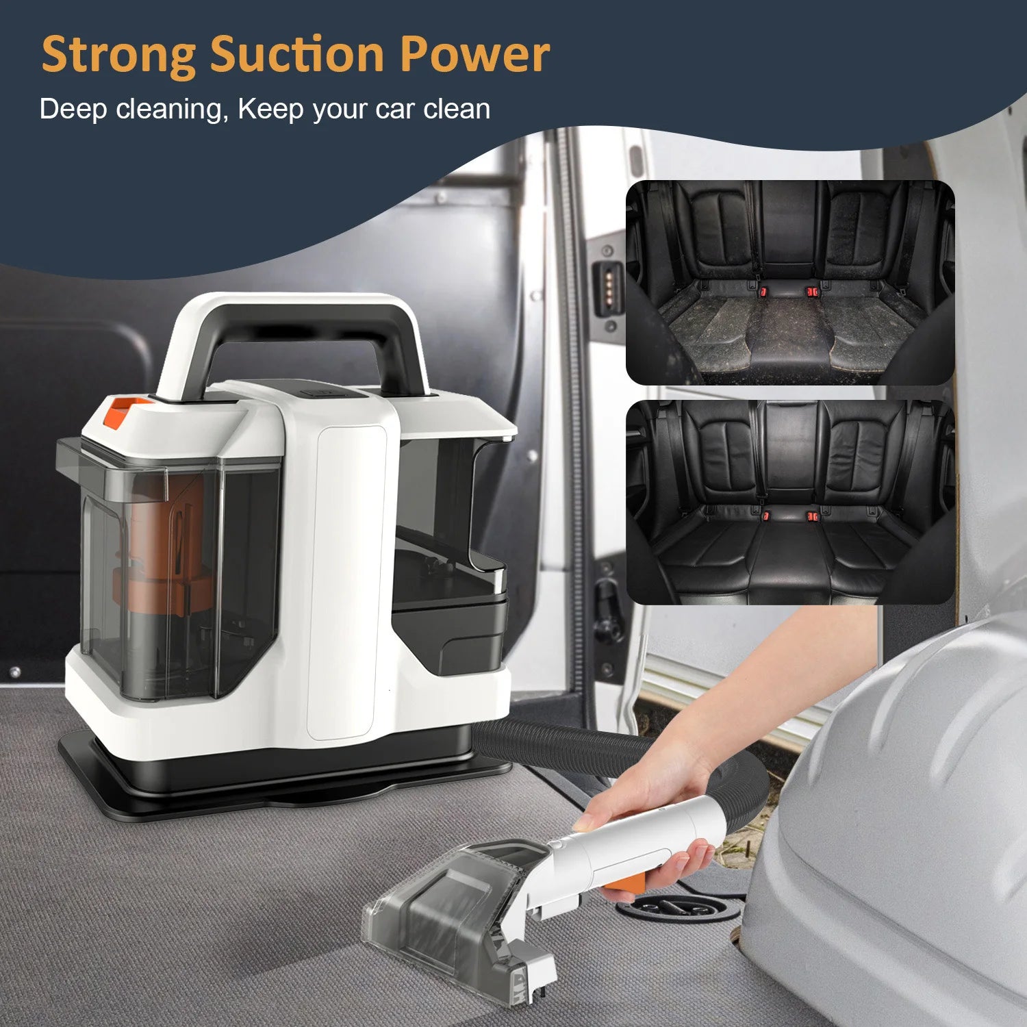 750W 11/15KPa factory Sofa clean Machine, Spray seuction Integrated Household Tools, Multifunctional painting Machine