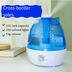 2.5L Electric Air Humidifier Aroma Diffuser Essential Oil Mist Cold Si