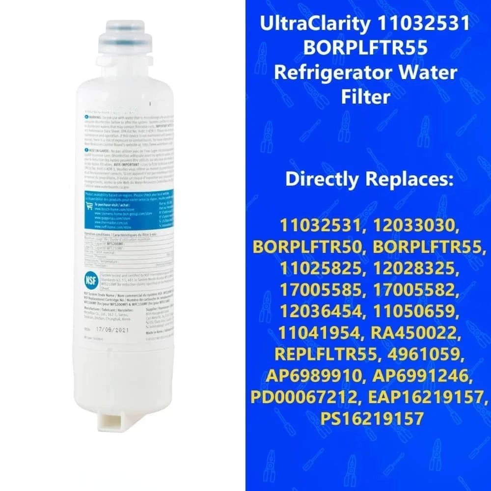 Refrigerator Water Filter Replacement for UltraClarity Pro B36CD50SNB