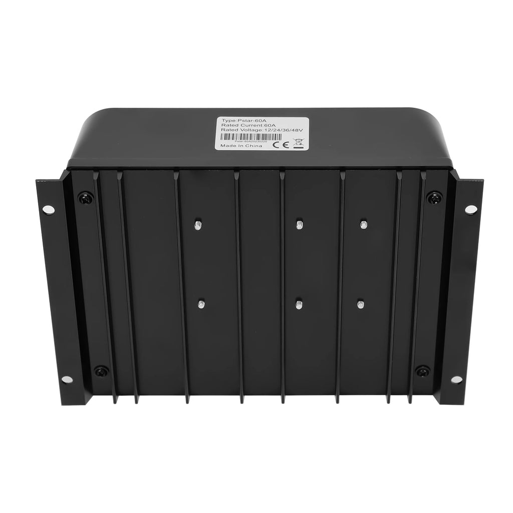 PowMr PWM 80A 60A 30A Solar Charge Controller 12V 24V 36V 48V Lead-Acid Lithium Battery Charger Max PV 100V Dual Control Mode