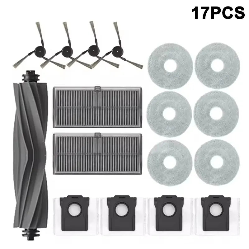 For Dreame L40 ultra / X40 Ultra Robot Vacuum Accessories Dust Bags Mop Main Side Brushes Cloths HEPA Filters Spare Parts