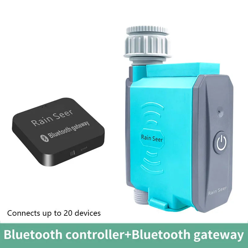 Rain Seer Tuya Bluetooth Garden Home Irrigation Watering Timer WiFi Water Timer Mobile Phone Remote Controller